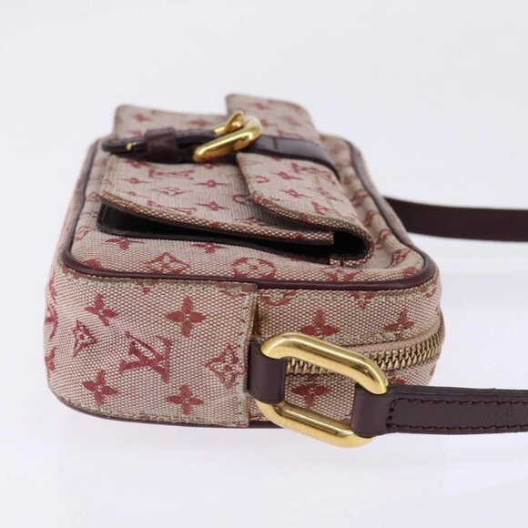 LOUIS VUITTON Monogram Mini Juliet MM Shoulder Bag Red M92219 LV Auth 145345 - Picture 4 of 15